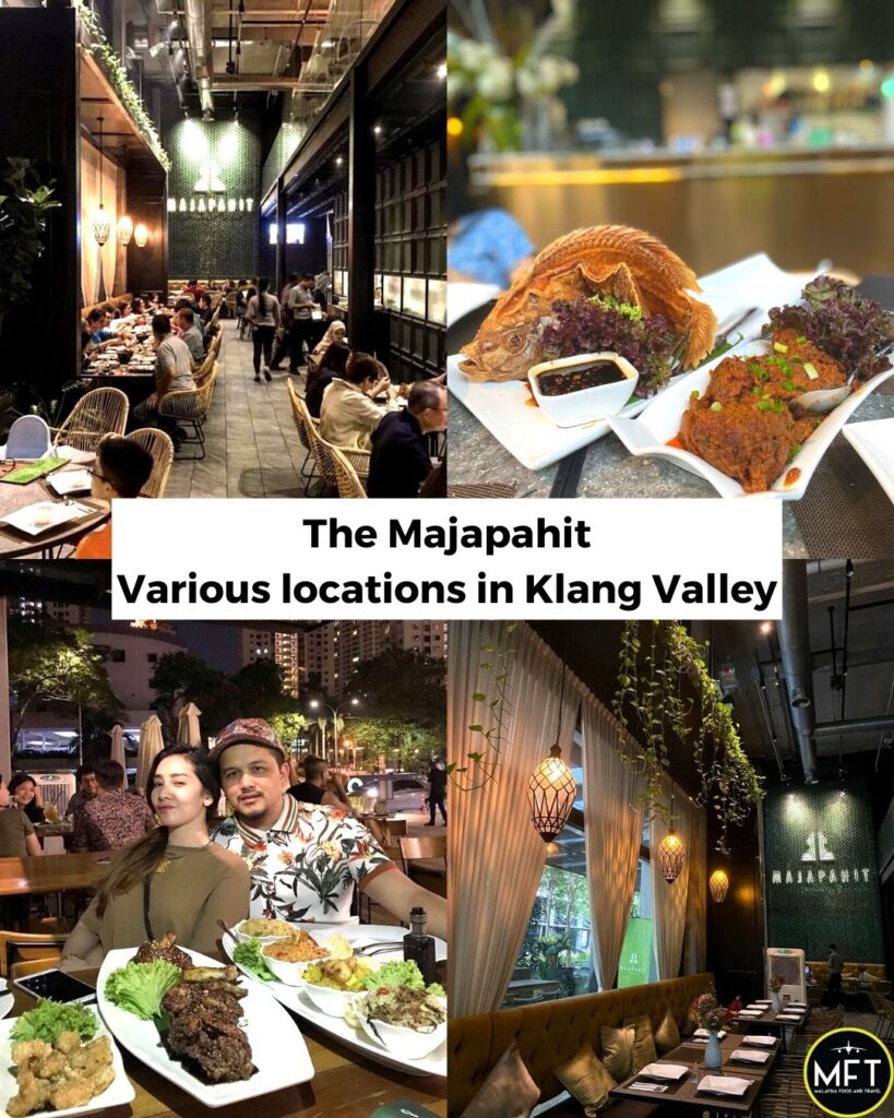 The Majapahit in Klang Valley serves signature Indonesian food such as Majapahit Mini Flying Fish.