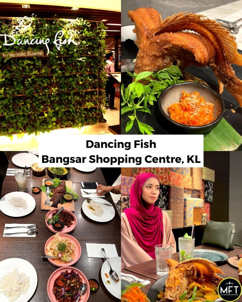 Dancing Fish, a KL restaurant serving Indonesian food since 2010.