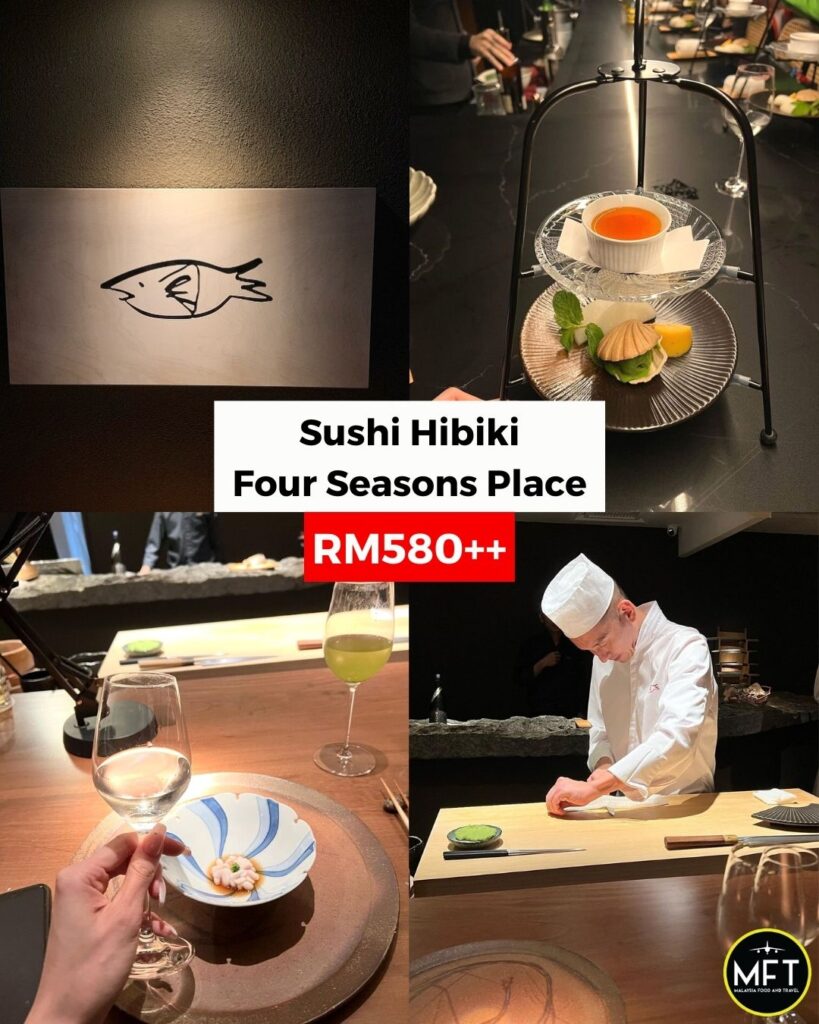 Sushi Hibiki, omakase by chef Makoto Saito