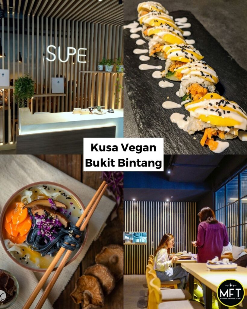 Japanese restaurant Kusa Vegan Bukit Bintang, Klang Valley