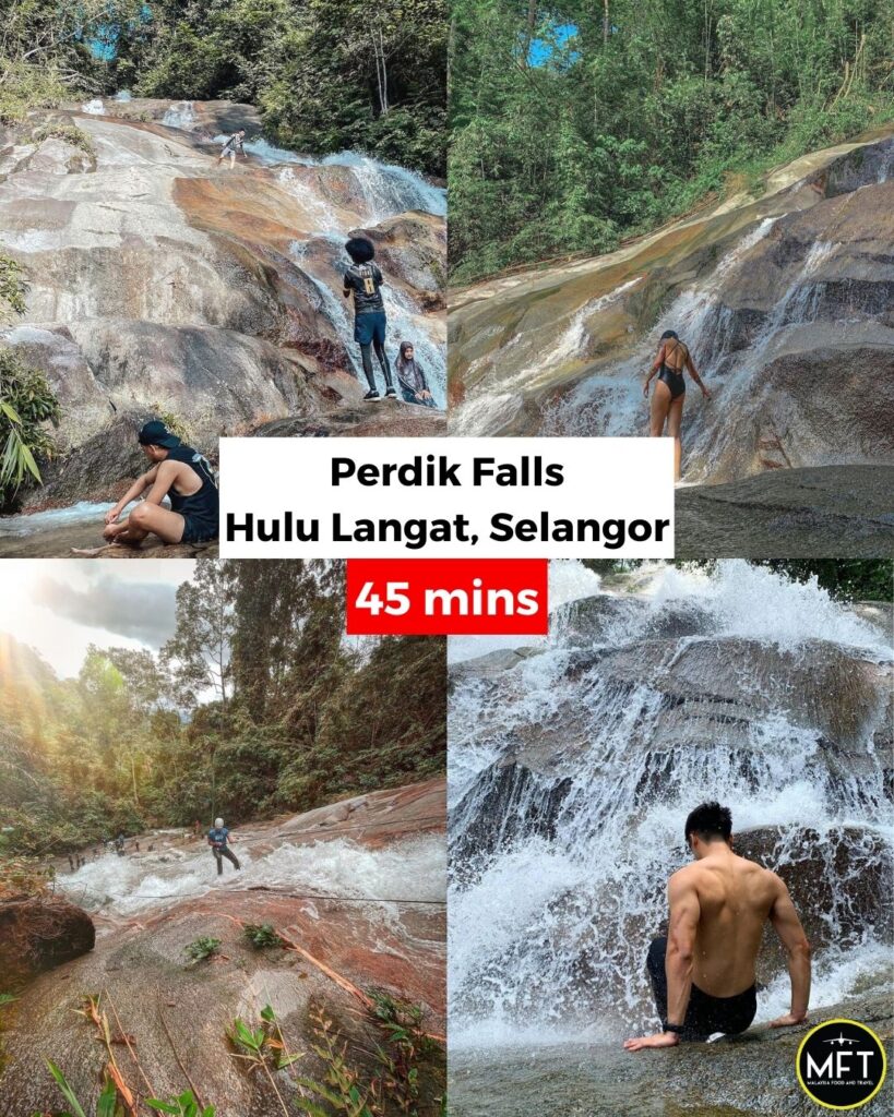Perdik Falls in Hulu Langat, Selangor