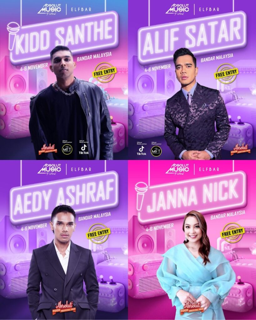 Artists present at Absolut Festival 2022