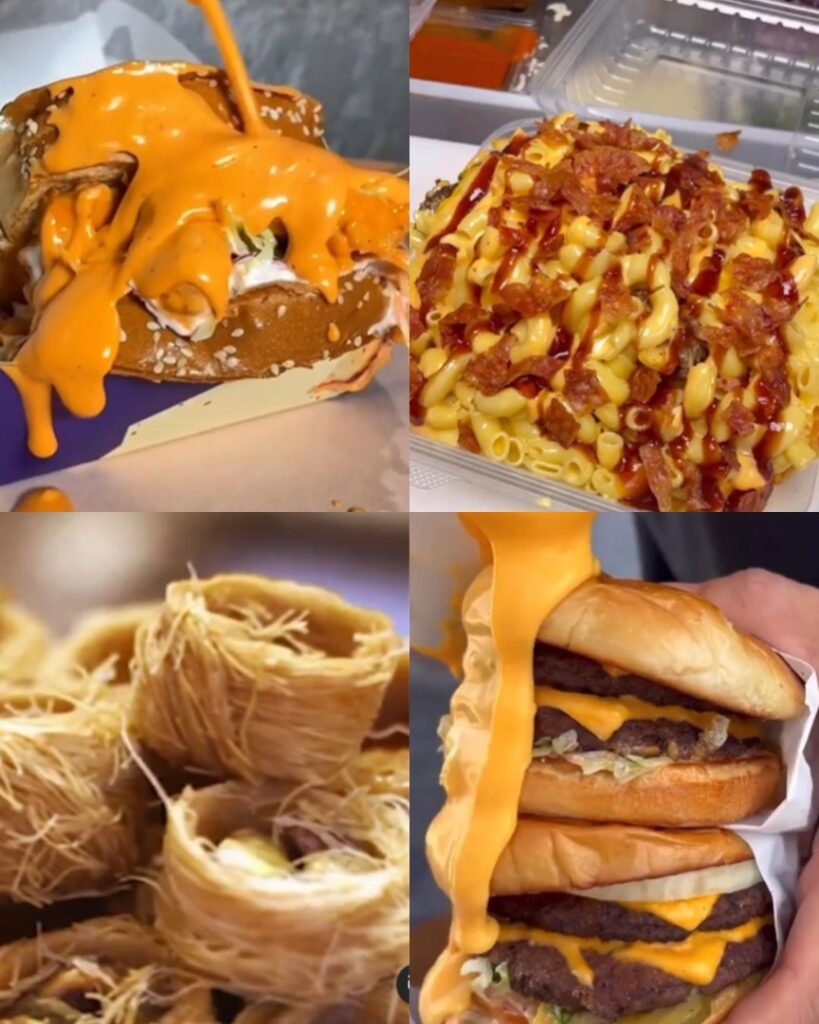 Food options available at Absolut Music Festival in Malaysia